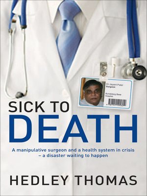cover image of Sick to Death
